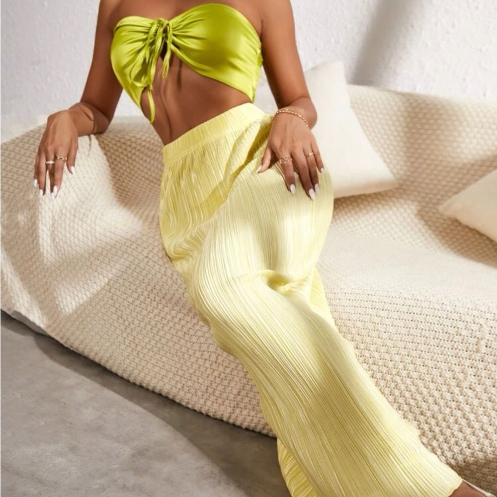 SHEIN Crop top and skirt set